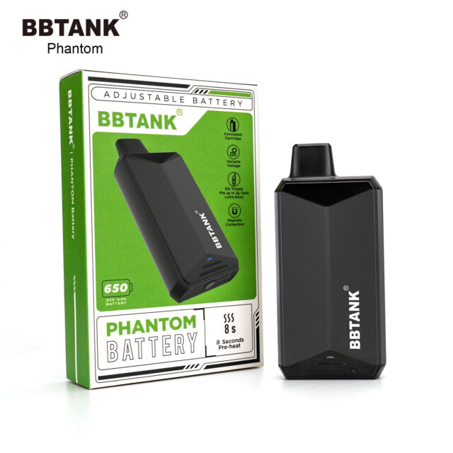 BBTANK Phantom（ファントム）｜510規格バッテリー 650mAh